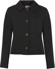 Gentle Jacket Outerwear Jackets Light-summer Jacket Black A Part Of The Art
