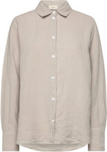 Bold Shirt Tops Shirts Linen Shirts Grey A Part Of The Art