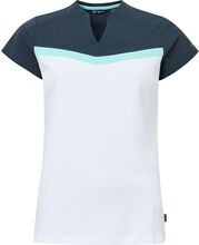 Lds Erin Cupsleeve T-shirts & Tops Short-sleeved Hvit Abacus*Betinget Tilbud