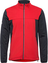 Mens Dornoch Softshell Hybrid Jacket Outerwear Sport Jackets Rød Abacus*Betinget Tilbud