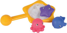 Abc - Bathtime Animals With Net Toys Bath & Water Toys Bath Toys Multi/patterned ABC