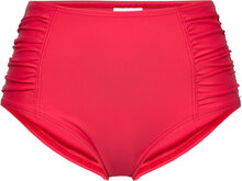 Capri Maxi Delight Bikini Briefs Swimwear Bikinis Bikini Bottoms High Waist Bikinis Red Abecita
