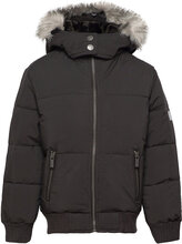 Kids Girls Outerwear Fôret Jakke Svart Abercrombie & Fitch*Betinget Tilbud