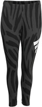 Sportswear Future Icons Feel Fierce Graphic Leggings W Leggings Svart Adidas Sportswear*Betinget Tilbud