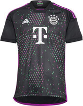 Fc Bayern 23/24 Away Jersey Sport T-shirts Football Shirts Black Adidas Performance