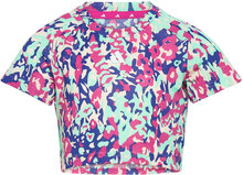 G Tr-Es Aop T T-shirts Short-sleeved Multi/mønstret Adidas Sportswear*Betinget Tilbud