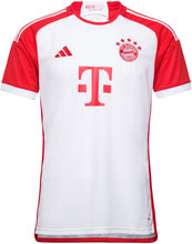 Fc Bayern 23/24 Home Jersey Sport T-shirts Football Shirts White Adidas Performance