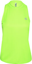 Run It Tank Top T-shirts & Tops Sleeveless Grønn Adidas Performance*Betinget Tilbud