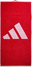 3Bar Towel Smal Home Textiles Bathroom Textiles Towels Red Adidas Performance