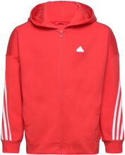 U Fi 3S Fz Hd Sport Sweatshirts & Hoodies Hoodies Red Adidas Performance