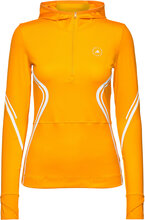 Adidas By Stella Mccartney Truepace Long Sleeve Top Hettegenser Genser Oransje Adidas By Stella McCartney*Betinget Tilbud