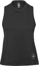 Asmc Logo Tk Tops T-shirts & Tops Sleeveless Black Adidas By Stella McCartney