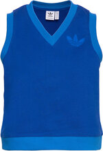 Sweat Vest Vests Knitted Vests Blå Adidas Originals*Betinget Tilbud