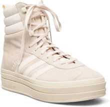 Gazelle Shoes Høye Sneakers Beige Adidas Originals*Betinget Tilbud