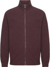 Adicolor Classics Trefoil Teddy Fleece Jacket Sweat-shirts & Hoodies Fleeces & Midlayers Burgunder Adidas Originals*Betinget Tilbud
