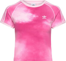 3 Strp Tee T-shirts & Tops Short-sleeved Rosa Adidas Originals*Betinget Tilbud