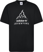 Adidas Adventure Graphic T-Shirt Sport T-Kortærmet Skjorte Black Adidas Originals