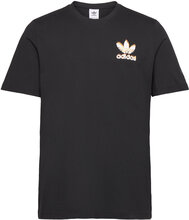 Ts Fire Tee T-shirts Short-sleeved Svart Adidas Originals*Betinget Tilbud