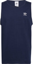 Essentials Tank T-shirts Sleeveless Marineblå Adidas Originals*Betinget Tilbud