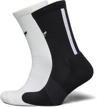 Trefoil Premium Crew Sock 2 Pair Pack Sport Socks Regular Socks Multi/patterned Adidas Originals