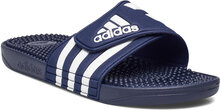 Adissage Sport Summer Shoes Sandals Pool Sliders Blue Adidas Sportswear