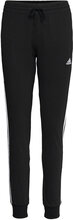 Essentials Single Jersey 3-Stripes Pant Sport Sweatpants Black Adidas Sportswear