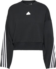 Future Icons 3-Stripes Sweatshirt Sport Sweatshirts & Hoodies Sweatshirts Black Adidas Sportswear