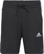 Essentials French Terry 3-Stripes Shorts Sport Shorts Sweat Shorts Black Adidas Sportswear