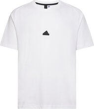 M Z.n.e. Tee Sport T-shirts Short-sleeved White Adidas Sportswear