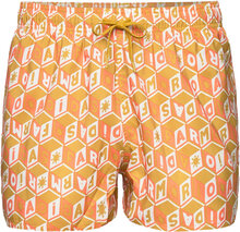 Farm 3S Clx Vsl Sport Shorts Orange Adidas Sportswear