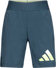 Train Icons Aeroready Logo Woven Shorts Shorts Sport Shorts Blå Adidas Sportswear*Betinget Tilbud