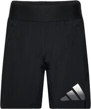 Train Icons Aeroready Logo Woven Shorts Shorts Sport Shorts Svart Adidas Sportswear*Betinget Tilbud