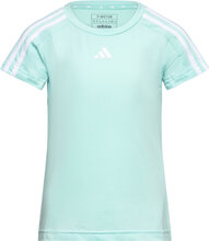 G Tr-Es 3S T T-shirts Sports Tops Blå Adidas Sportswear*Betinget Tilbud