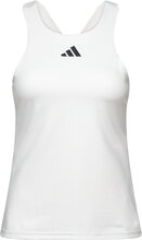 Y-Tank T-shirts & Tops Sleeveless Hvit Adidas Performance*Betinget Tilbud