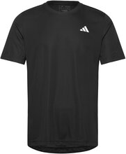 Club Tee T-shirts Short-sleeved Svart Adidas Performance*Betinget Tilbud