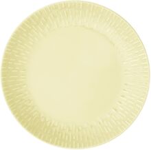 Confetti Lunch Plate W/Relief 1 Pcs . Giftbox Home Tableware Plates Small Plates Yellow Aida