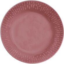 Confetti Pasta Plate W/Relief 1 Pcs Giftbox Home Tableware Plates Pasta Plates Burgundy Aida