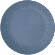 Confetti Lunch Plate W/Relief 1 Pcs . Giftbox Home Tableware Plates Small Plates Blue Aida