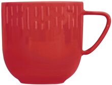 Confetti Mug W/Relief 1 Pcs Giftbox Home Tableware Cups & Mugs Coffee Cups Red Aida