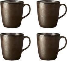 Raw Mug With Handle Metallic Brown Home Tableware Cups & Mugs GlÖgg Mugs Brown Aida