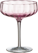 Søholm Sonja – Champagne/Cocktail Glass Home Tableware Glass Champagne Glass Pink Aida