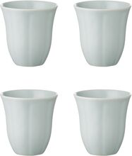 Søholm Solvej Mug W/O Handle 4 Pcs Home Tableware Cups & Mugs Coffee Cups Blue Aida