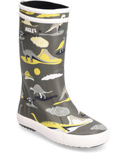 Ai Lolly Pop Play2 Dino Shoes Rubberboots High Rubberboots Unlined Rubberboots Multi/mønstret Aigle*Betinget Tilbud
