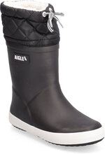 Ai Giboulee 2 Noir/Blanc Shoes Rubberboots High Rubberboots Black Aigle