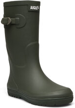 Ai Woody-Pop 2 Kaki Shoes Rubberboots High Rubberboots Unlined Rubberboots Kakigrønn Aigle*Betinget Tilbud