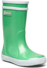Ai Lolly Irrise Scarabee Shoes Rubberboots High Rubberboots Unlined Rubberboots Grønn Aigle*Betinget Tilbud
