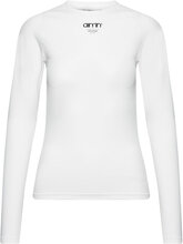 Edge Core Long Sleeve T-shirts & Tops Long-sleeved Hvit AIM'N*Betinget Tilbud