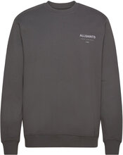 Underground Crew Tops Sweat-shirts & Hoodies Sweat-shirts Grey AllSaints