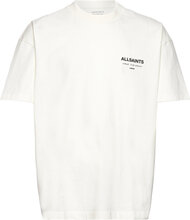 Underground Ss Crew T-shirts Short-sleeved Hvit AllSaints*Betinget Tilbud