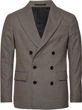 Dante Blazer Suits & Blazers Blazers Double Breasted Blazers Brown AllSaints